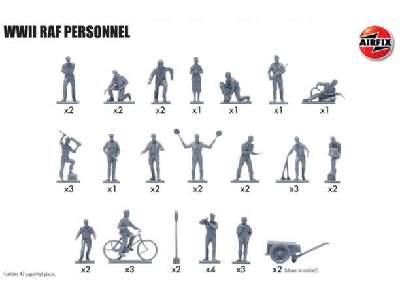 Figurki - Presonel RAF - II W.Ś. - zdjęcie 2