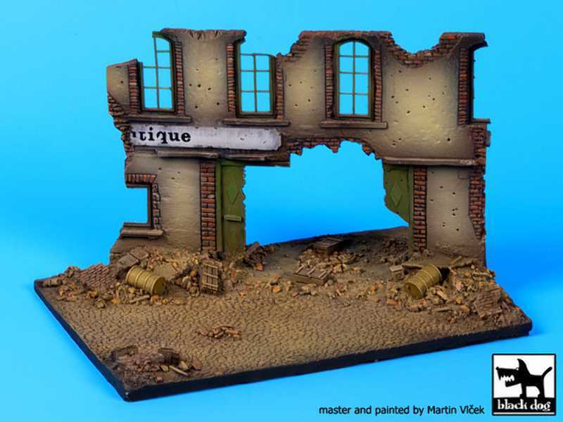 Street With House Ruin Base - zdjęcie 1 Street With House Ruin Base - zdjęcie 1