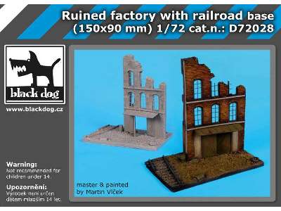 Ruined Factory With Railroad Base - zdjęcie 5