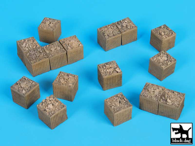 Sandbag Armored Wall (Hesco) 1 - zdjęcie 1 Sandbag Armored Wall (Hesco) 1 - zdjęcie 1