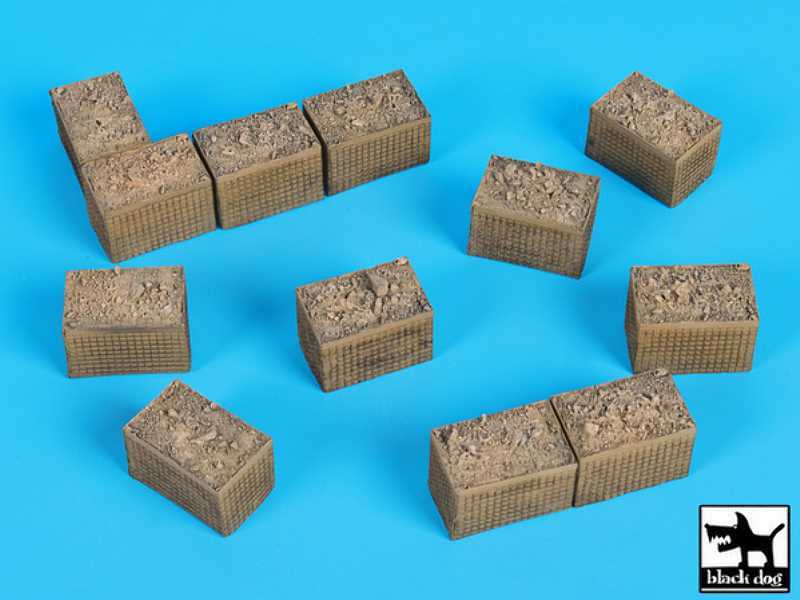 Sandbag Armored Wall (Hesco) 2 - zdjęcie 1 Sandbag Armored Wall (Hesco) 2 - zdjęcie 1