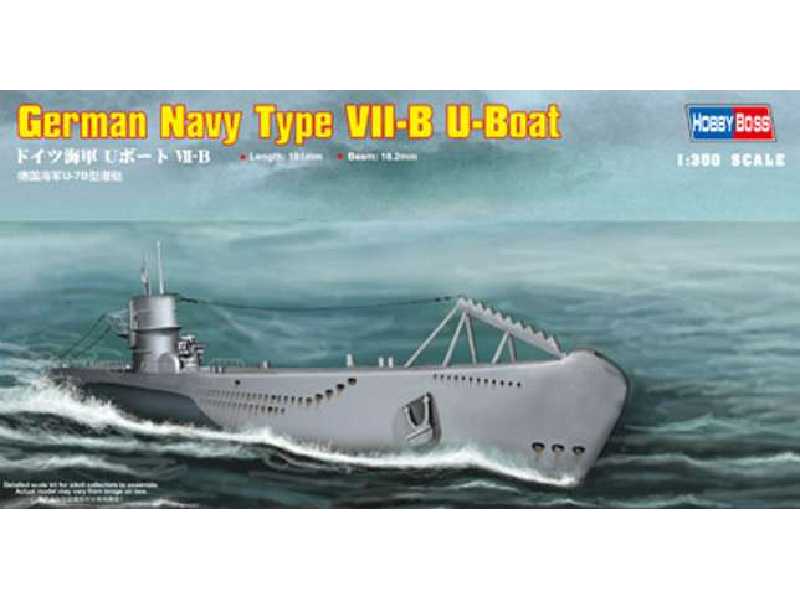 Niemiecka łódź podwodna typ VIIB U-Boat - zdjęcie 1 Niemiecka łódź podwodna typ VIIB U-Boat - zdjęcie 1