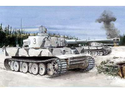 Tiger I, Initial Production s.Pz.Abt.502 Leningrad Region 1942/3 - zdjęcie 1