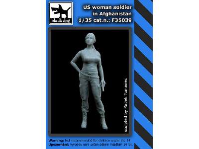 US Woman Soldier In Afghanistan - zdjęcie 2