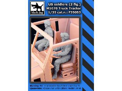 Us Soldiers 2fig.M1070 Truck Tractor - zdjęcie 2