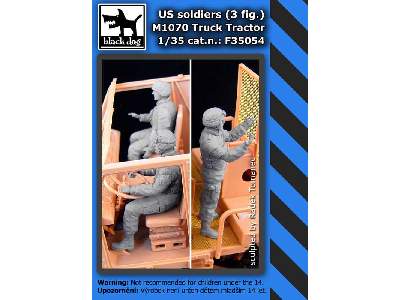 Us Soldiers 3fig. M 1070 Truck Tractor - zdjęcie 2