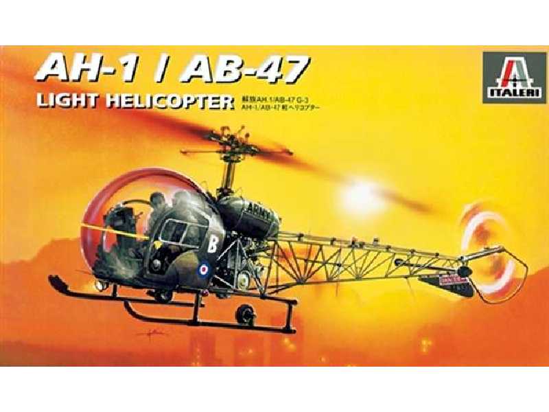 Lekki śmigłowiec AH.1 / AB-47 - zdjęcie 1 Lekki śmigłowiec AH.1 / AB-47 - zdjęcie 1