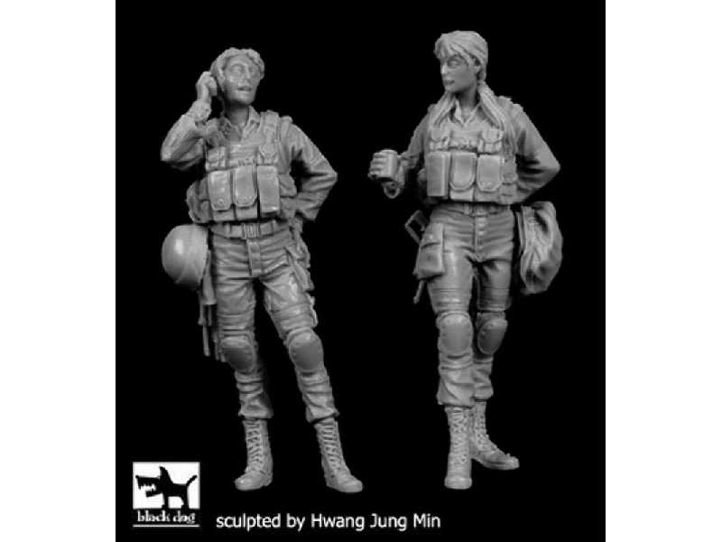 Israeli Women Soldiers Set N°2 - zdjęcie 1 Israeli Women Soldiers Set N°2 - zdjęcie 1