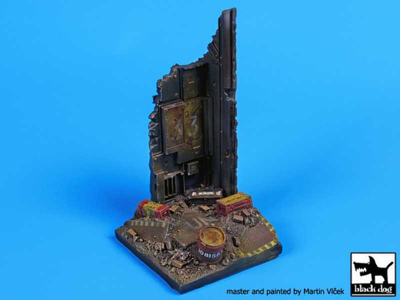 Posst Apocalyptic Factory Ruin Fant.Base - zdjęcie 1 Posst Apocalyptic Factory Ruin Fant.Base - zdjęcie 1