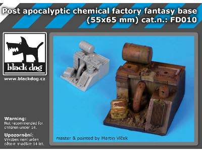 Post Apocalyptic Chemical Factory Fantasy Base - zdjęcie 5