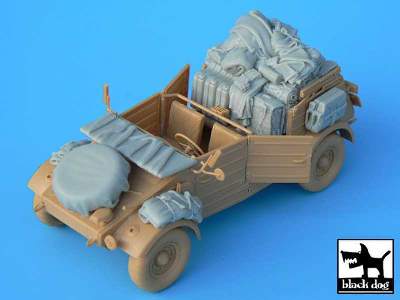 Kübelwagen Type 82 Accessories Set For Tamiya Kit, 15 Resin Part - zdjęcie 3