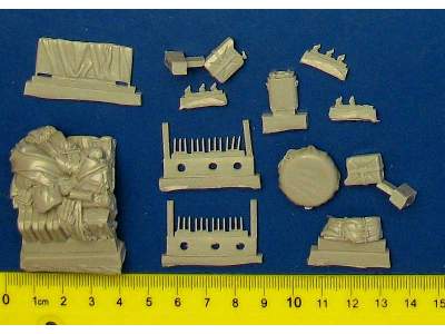 Kübelwagen Type 82 Accessories Set For Tamiya Kit, 15 Resin Part - zdjęcie 7