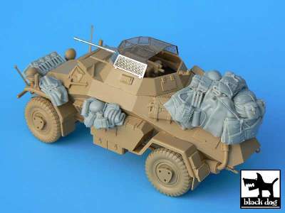 Sd.Kfz. 222 & 223 Accessories Set For Tamiya Kits, 12 Resin Part - zdjęcie 2