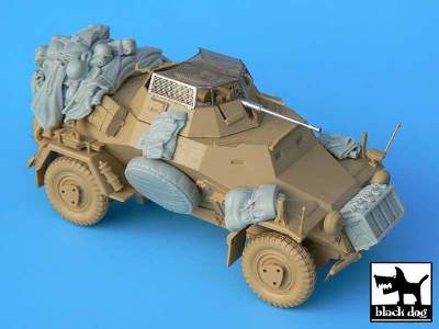 Sd.Kfz. 222 & 223 Accessories Set For Tamiya Kits, 12 Resin Part - zdjęcie 3