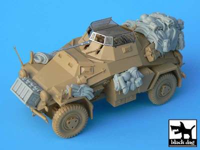Sd.Kfz. 222 & 223 Accessories Set For Tamiya Kits, 12 Resin Part - zdjęcie 5