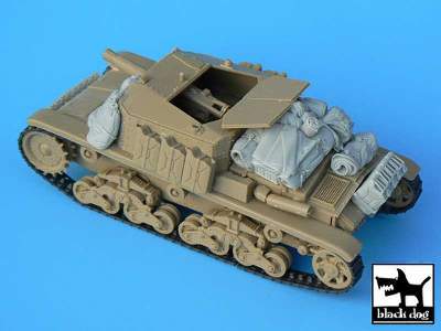 Semovente M40-75/18 Accessories Set For Tamiya Kit, 17 Resin Par - zdjęcie 1