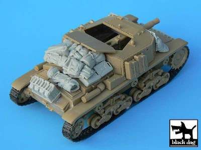 Semovente M40-75/18 Accessories Set For Tamiya Kit, 17 Resin Par - zdjęcie 2