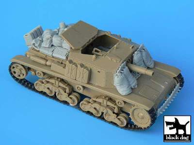 Semovente M40-75/18 Accessories Set For Tamiya Kit, 17 Resin Par - zdjęcie 3