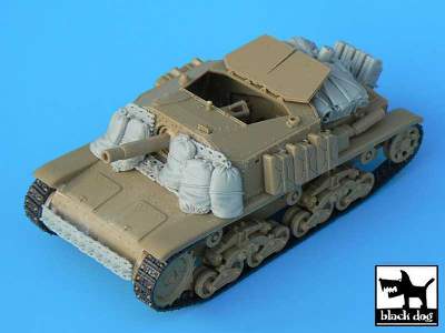 Semovente M40-75/18 Accessories Set For Tamiya Kit, 17 Resin Par - zdjęcie 5