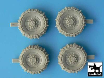 Staghound Snowchained Wheels Set For Bronco Kit, 4 Resin Parts - zdjęcie 1