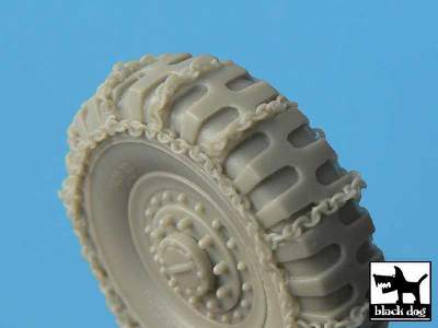 Staghound Snowchained Wheels Set For Bronco Kit, 4 Resin Parts - zdjęcie 2