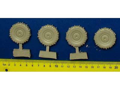 Staghound Snowchained Wheels Set For Bronco Kit, 4 Resin Parts - zdjęcie 4