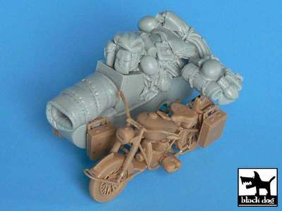 German Sidecar Accessories Set For Master Box - zdjęcie 2