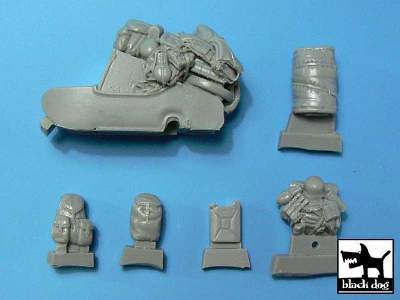 German Sidecar Accessories Set For Master Box - zdjęcie 5