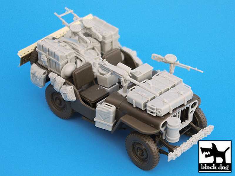 British Sas Jeep Africa For Tamiyaitaleri - zdjęcie 1 British Sas Jeep Africa For Tamiyaitaleri - zdjęcie 1