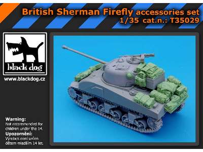 British Sherman Firefly Accessories Set For Dragon - zdjęcie 4