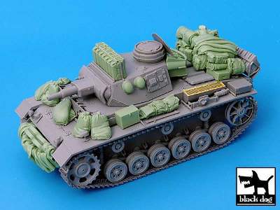 Pz.Kpfw.Iii Ausf.N Accessories Set For Dragon - zdjęcie 3