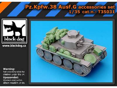 Pz.Kpfw.38 Ausf.G Accessories Set For Dragon - zdjęcie 4