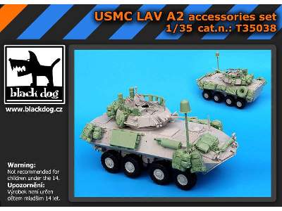 Usmc Lav A2 Accessories Set For Trumpeter - zdjęcie 6