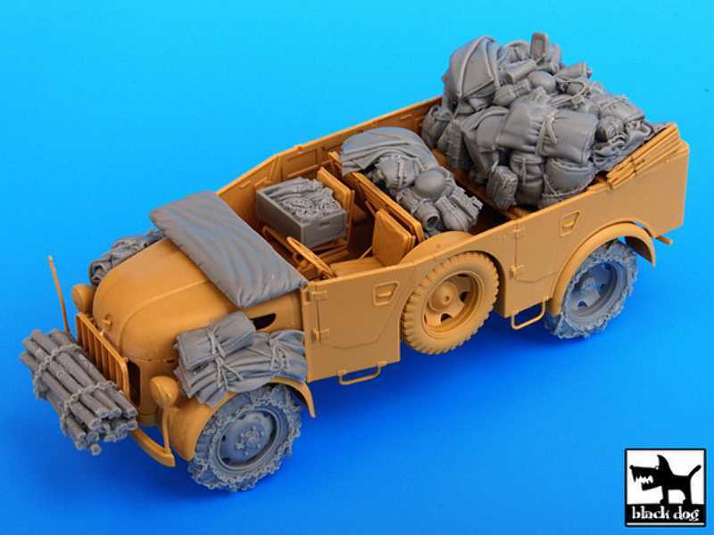 German Steyr 1500abig Accessories Set For Tamiya - zdjęcie 1 German Steyr 1500abig Accessories Set For Tamiya - zdjęcie 1