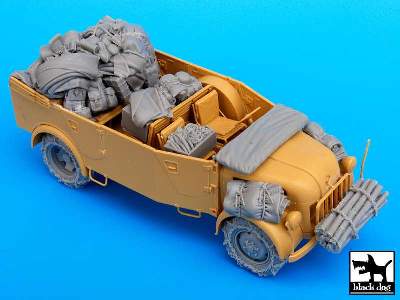German Steyr 1500abig Accessories Set For Tamiya - zdjęcie 3