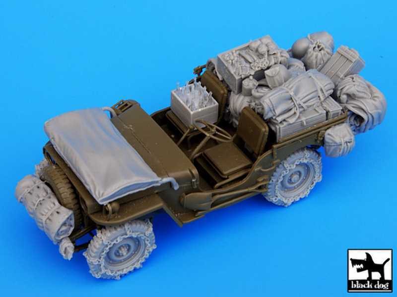 US Jeep Big Accessories Set For Tamiya - zdjęcie 1