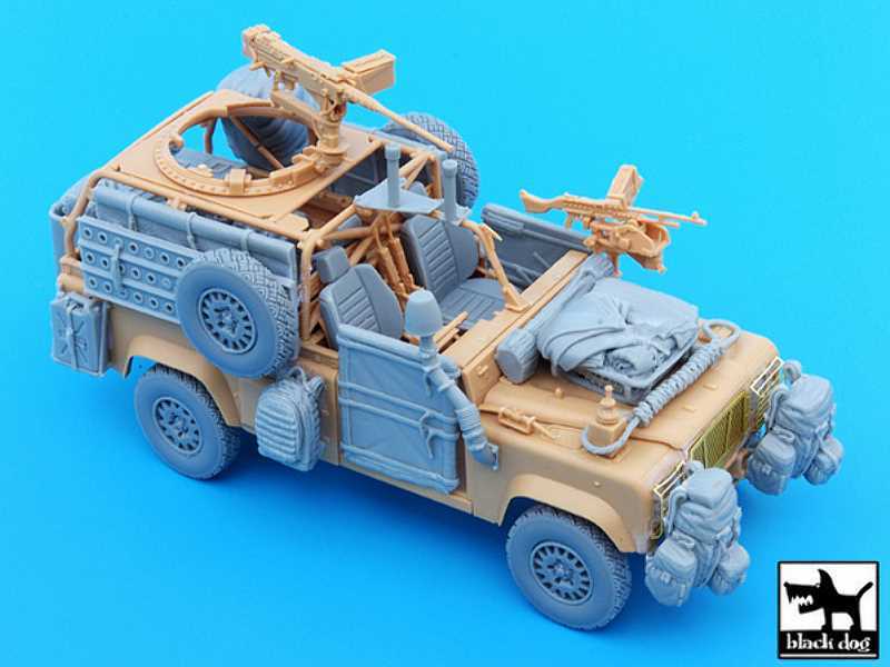 Defender Wolf Accessories Set For Hobby Boss - zdjęcie 1 Defender Wolf Accessories Set For Hobby Boss - zdjęcie 1