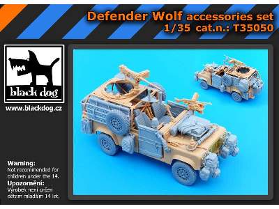 Defender Wolf Accessories Set For Hobby Boss - zdjęcie 4