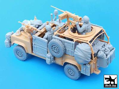 Defender Wolf Accessories Set With Crew For Hobby Boss - zdjęcie 2