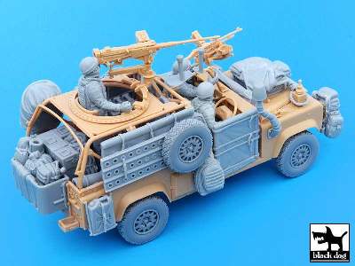 Defender Wolf Accessories Set With Crew For Hobby Boss - zdjęcie 3