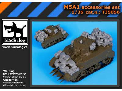 M5a1 Accessories Set For Tamiya - zdjęcie 4