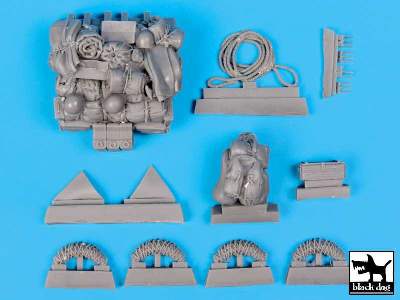 Ford G.P.A Amphibian Accessories Set For Tamiya - zdjęcie 6