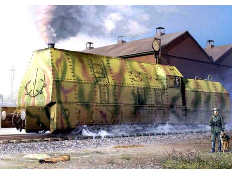Niemiecka lokomotywa pancerna Panzerlok BR57 - zdjęcie 1 Niemiecka lokomotywa pancerna Panzerlok BR57 - zdjęcie 1