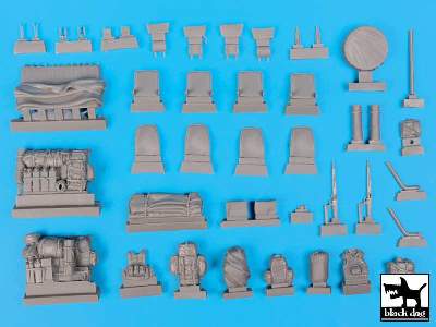 Mercedes Wolf Afganistan Accessories Set For Revell - zdjęcie 6