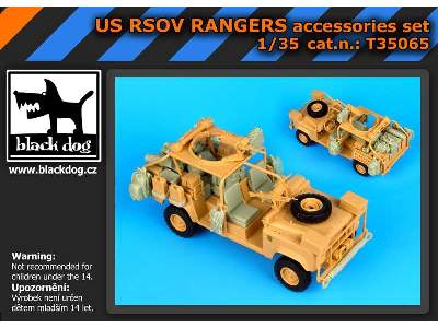 US Rsov Rangers Accessories Set For Hobby Boss - zdjęcie 4