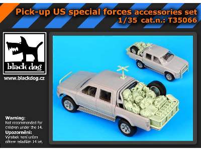 Pick-up US Special Forces Accessories Set For Meng Models - zdjęcie 4