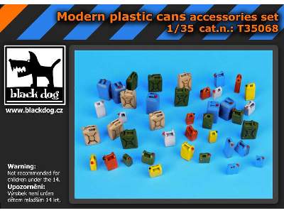 Moder Plastic Cans Accessories Set - zdjęcie 4