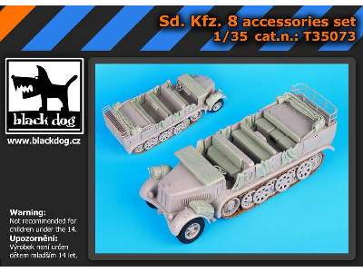 Sd.Kfz 8 Accessories Set For Trumpeter - zdjęcie 4