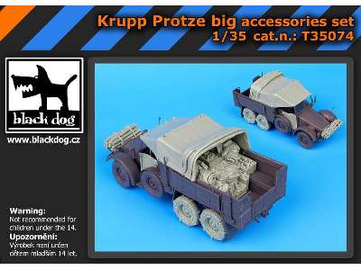 Krupp Protze Big Accessories Set For Tamiya - zdjęcie 4
