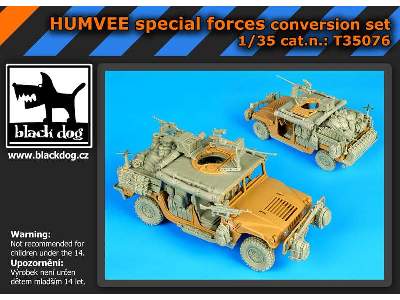 Humvee Special Forces Conversion Set For Tamiya - zdjęcie 4